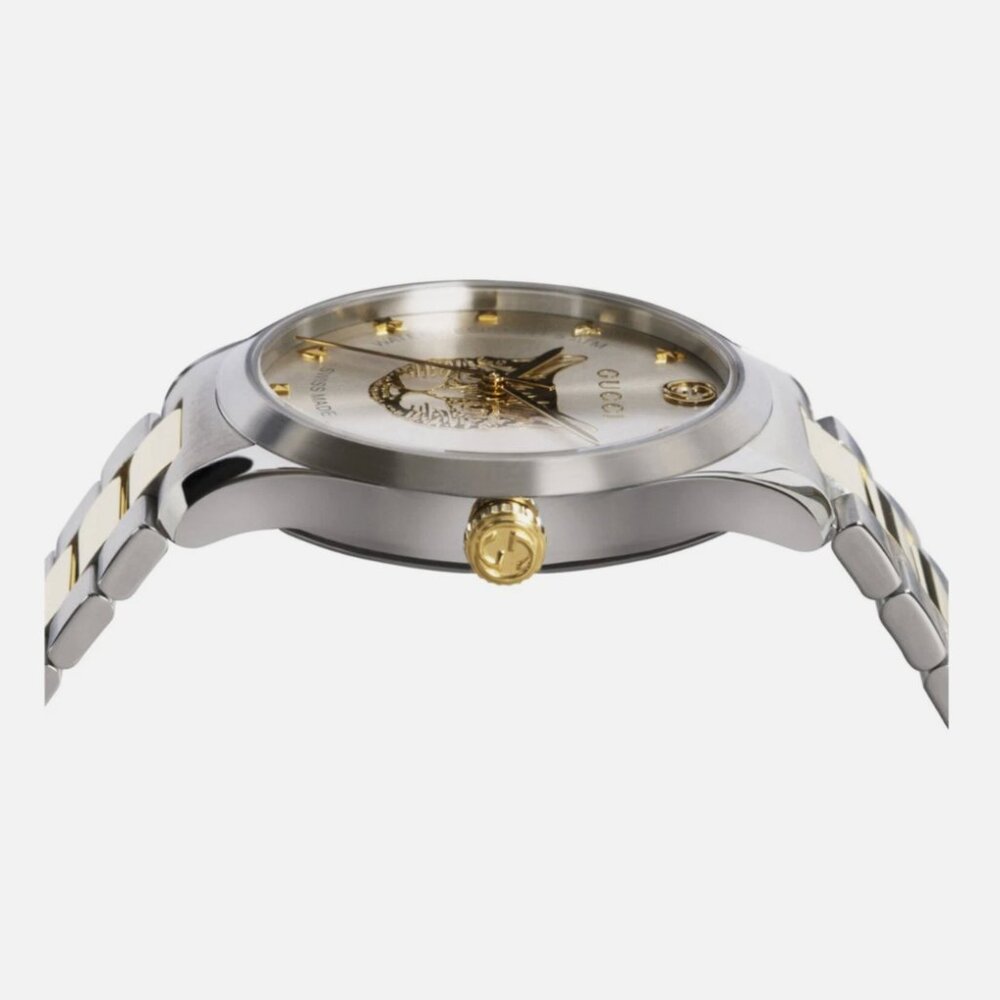 Gucci Womens Two Tone 38mm Watch - Picture 2 of 4